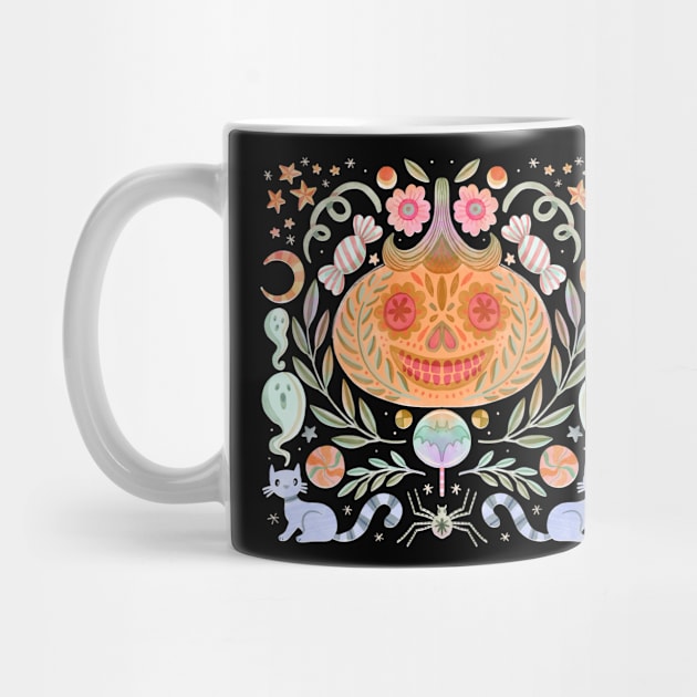 Sugarskull Pumpkin by Rebelform